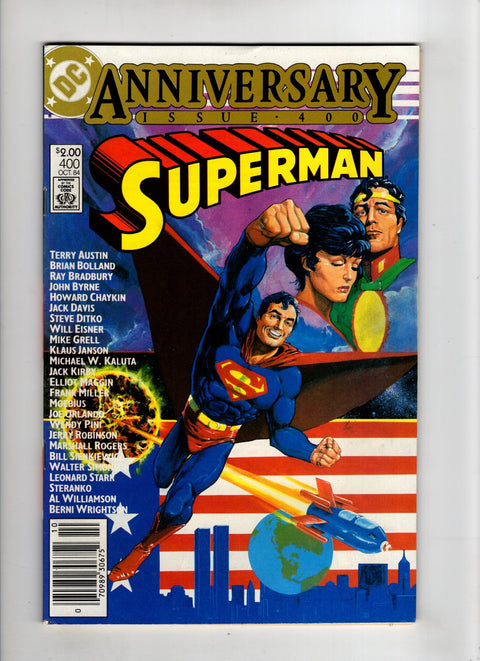 Superman, Vol. 1 #400 (1984) Canadian Price Variant Canadian Price Variant Buy & Sell Comics Online Comic Shop Toronto Canada