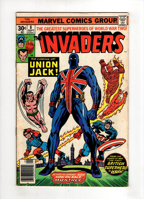 The Invaders, Vol. 1 #8 (1976) Buy & Sell Comics Online Comic Shop Toronto Canada