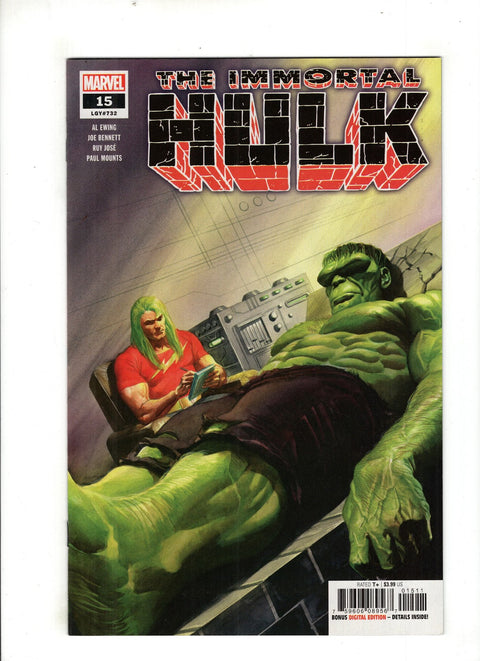 The Immortal Hulk #15 (Cvr A) (2019) Alex Ross A Alex Ross Buy & Sell Comics Online Comic Shop Toronto Canada