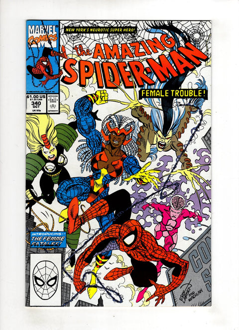 The Amazing Spider-Man, Vol. 1 #340 (1990) Buy & Sell Comics Online Comic Shop Toronto Canada