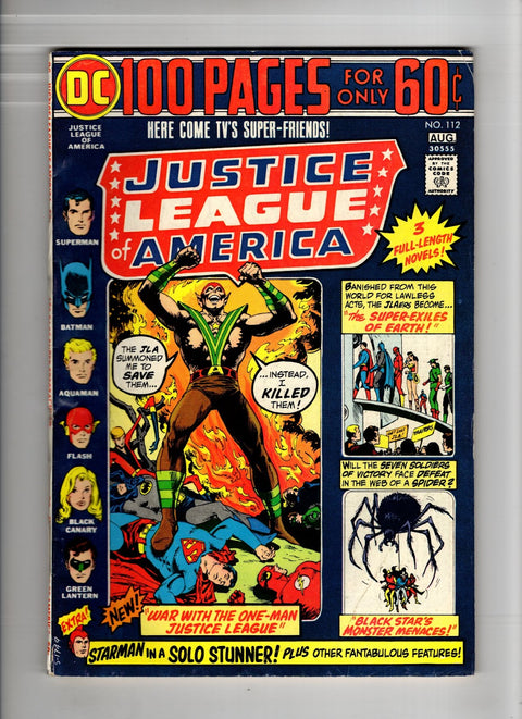 Justice League of America, Vol. 1 #112 (1974) Buy & Sell Comics Online Comic Shop Toronto Canada
