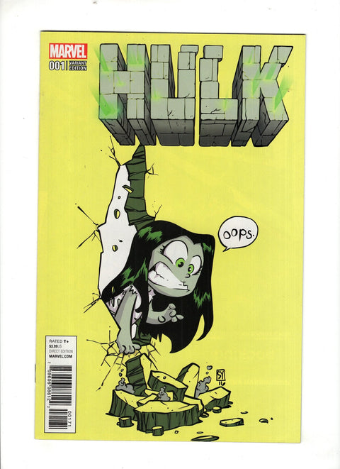 Hulk, Vol. 3 #1 (Cvr G) (2016) Skottie Young Baby Variant G Skottie Young Baby Variant Buy & Sell Comics Online Comic Shop Toronto Canada