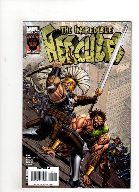 Incredible Hercules #115 (Cvr A) (2008) Arthur Adams A Arthur Adams Buy & Sell Comics Online Comic Shop Toronto Canada