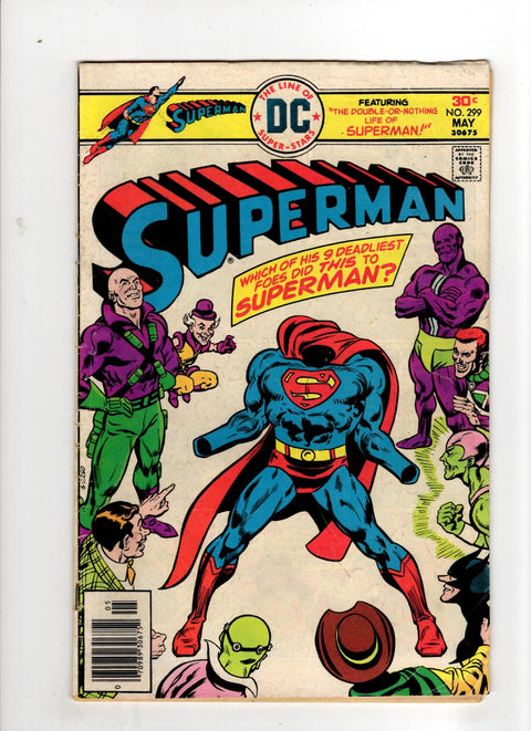 Superman, Vol. 1 #299 (1976) Buy & Sell Comics Online Comic Shop Toronto Canada