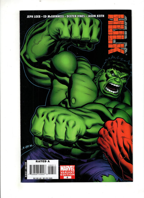 Hulk, Vol. 1 #6 (Cvr B) (2008) Ed Mcguinness Green Hulk Variant B Ed Mcguinness Green Hulk Variant Buy & Sell Comics Online Comic Shop Toronto Canada