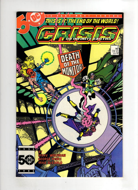 Crisis on Infinite Earths #4 (1985) Buy & Sell Comics Online Comic Shop Toronto Canada