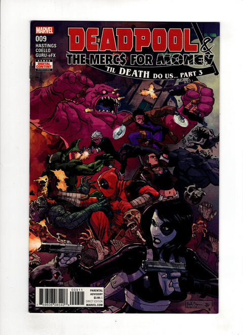 Deadpool & the Mercs For Money, Vol. 2 #9 (Cvr A) (2017) Reilly Brown A Reilly Brown Buy & Sell Comics Online Comic Shop Toronto Canada