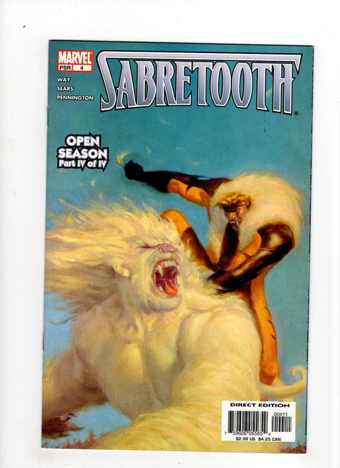 Sabretooth, Vol. 2 #4 (2004) Buy & Sell Comics Online Comic Shop Toronto Canada