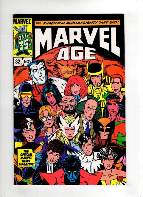 Marvel Age #32 (1985) Buy & Sell Comics Online Comic Shop Toronto Canada