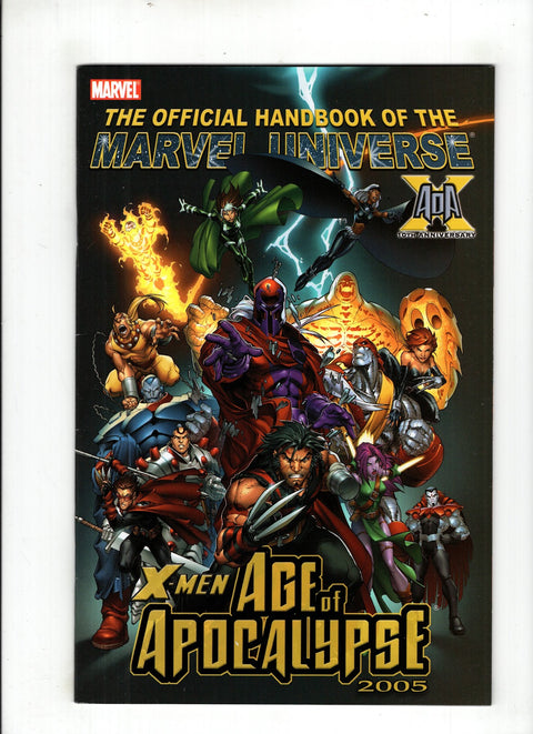 Official Handbook of the Marvel Universe: X-Men Age of Apocalypse #0 (2005) Buy & Sell Comics Online Comic Shop Toronto Canada