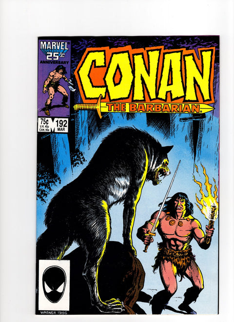 Conan the Barbarian, Vol. 1 #192 (1987) Buy & Sell Comics Online Comic Shop Toronto Canada