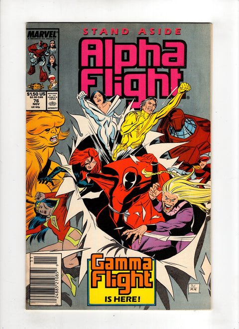 Alpha Flight, Vol. 1 #76 (1989) Buy & Sell Comics Online Comic Shop Toronto Canada