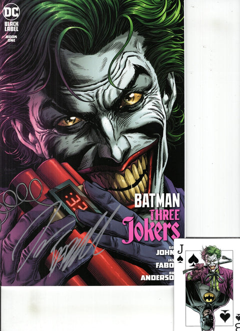 Batman: Three Jokers #1 (Cvr G) (2020) Signed G Signed Buy & Sell Comics Online Comic Shop Toronto Canada