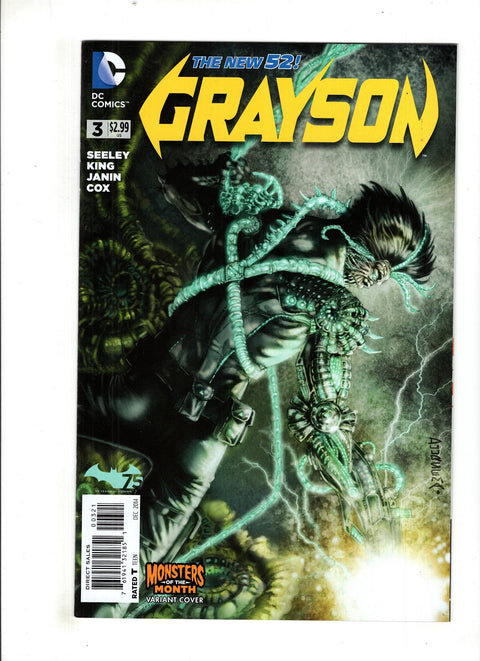 Grayson #3 (Cvr B) (2014) Monsters of the Month B Monsters of the Month Buy & Sell Comics Online Comic Shop Toronto Canada
