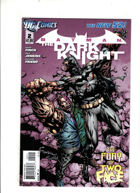 Batman: The Dark Knight, Vol. 2 #2 (Cvr A) (2011) Signed A Signed Buy & Sell Comics Online Comic Shop Toronto Canada