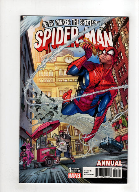 Peter Parker: The Spectacular Spider-Man Annual, Vol. 1 #1 (Cvr B) (2018) Variant Javier Garron B Variant Javier Garron Buy & Sell Comics Online Comic Shop Toronto Canada