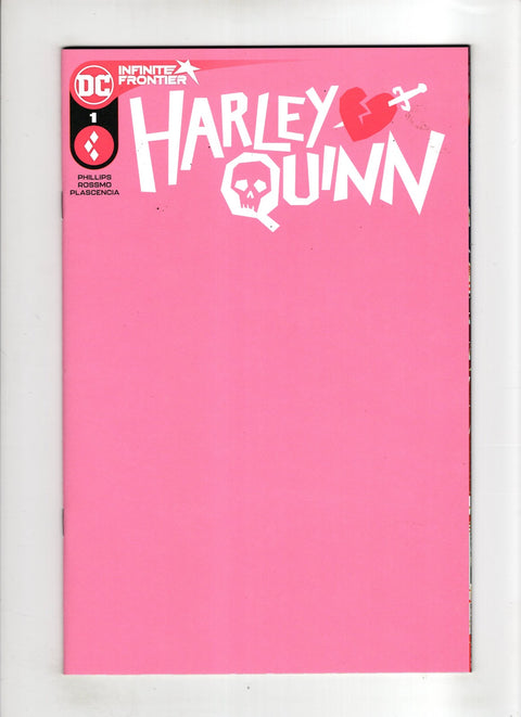 Harley Quinn, Vol. 4 #1 (Cvr C) (2021) Blank Pink Variant C Blank Pink Variant Buy & Sell Comics Online Comic Shop Toronto Canada