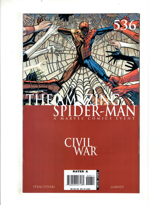 The Amazing Spider-Man, Vol. 2 #536 (Cvr A) (2006) Ron Garney A Ron Garney Buy & Sell Comics Online Comic Shop Toronto Canada