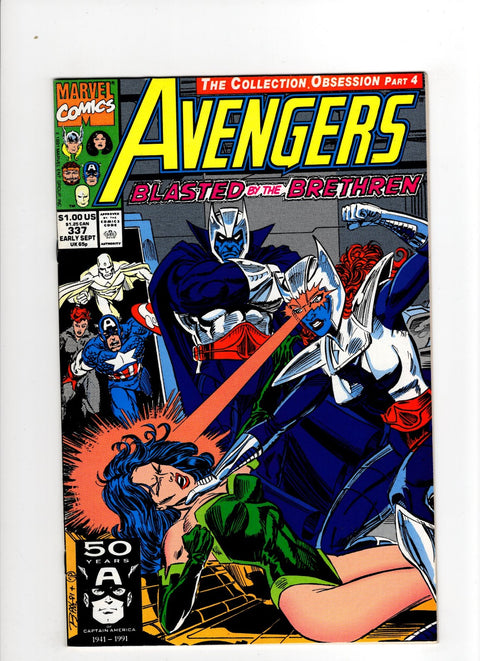 The Avengers, Vol. 1 #337 (1991) Buy & Sell Comics Online Comic Shop Toronto Canada