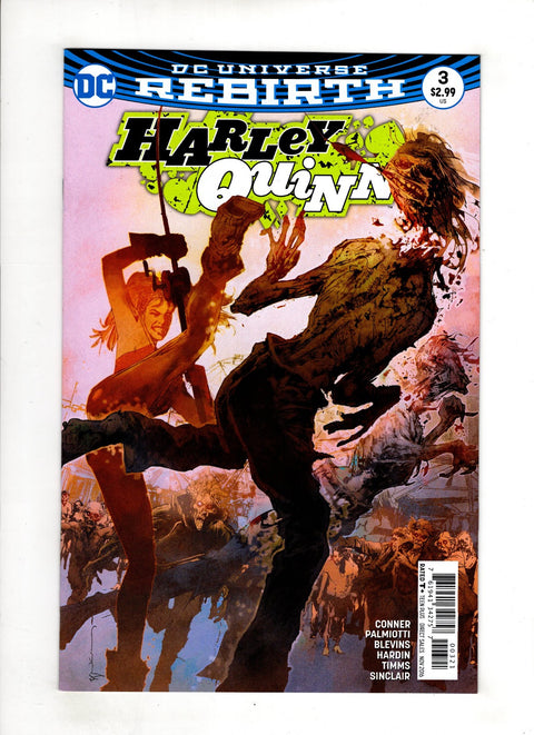 Harley Quinn, Vol. 3 #3 (Cvr B) (2016) Variant Bill Sienkiewicz B Variant Bill Sienkiewicz Buy & Sell Comics Online Comic Shop Toronto Canada