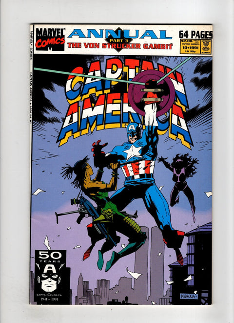 Captain America, Vol. 1 Annual #10 (1991) Buy & Sell Comics Online Comic Shop Toronto Canada