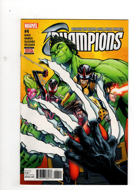 Champions, Vol. 2 (Marvel) #4 (Cvr A) (2017) Humberto Ramos A Humberto Ramos Buy & Sell Comics Online Comic Shop Toronto Canada