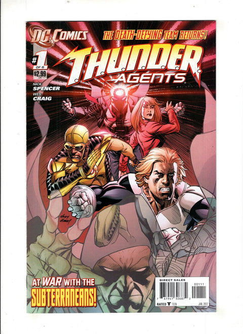 T.H.U.N.D.E.R. Agents, Vol. 4 #1 (2011) Buy & Sell Comics Online Comic Shop Toronto Canada