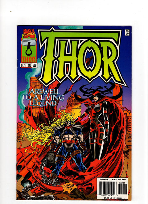 Thor, Vol. 1 #502 (1996) Buy & Sell Comics Online Comic Shop Toronto Canada