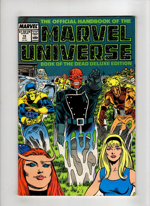Official Handbook of the Marvel Universe: Deluxe Edition (Vol. 2) #19 (Cvr A) (1987) A Buy & Sell Comics Online Comic Shop Toronto Canada