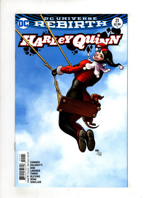 Harley Quinn, Vol. 3 #21 (Cvr B) (2017) Frank Cho Variant B Frank Cho Variant Buy & Sell Comics Online Comic Shop Toronto Canada