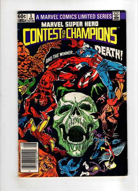 Marvel Super Hero Contest of Champions #3 (Cvr B) (1982) Newsstand Edition B Newsstand Edition Buy & Sell Comics Online Comic Shop Toronto Canada