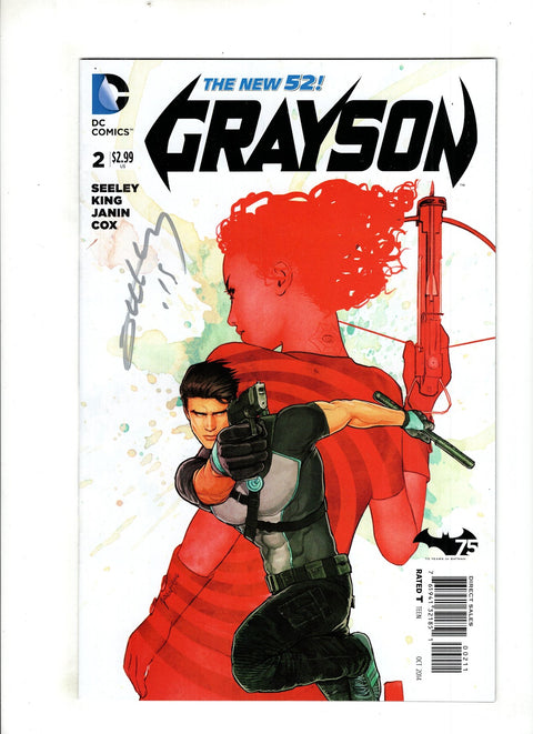 Grayson #2 (Cvr A) (2014) Signed A Signed Buy & Sell Comics Online Comic Shop Toronto Canada