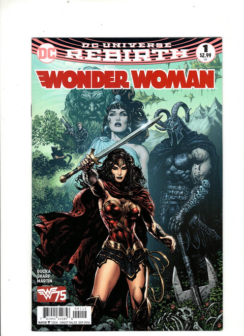 Wonder Woman, Vol. 5 #1 (2016) 2nd Printing Liam Sharp 2nd Printing Liam Sharp Buy & Sell Comics Online Comic Shop Toronto Canada