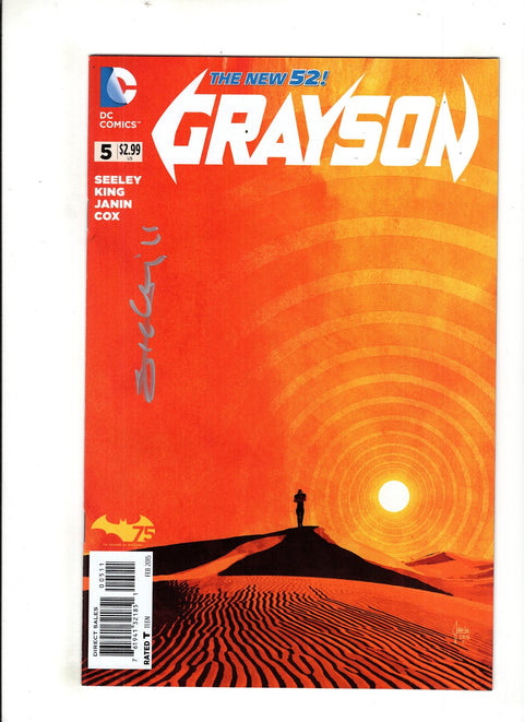 Grayson #5 (Cvr A) (2014) Signed A Signed Buy & Sell Comics Online Comic Shop Toronto Canada