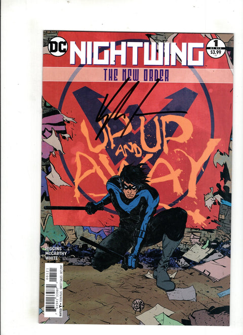 Nightwing: The New Order #1 (Cvr B) (2017) Signed B Signed Buy & Sell Comics Online Comic Shop Toronto Canada