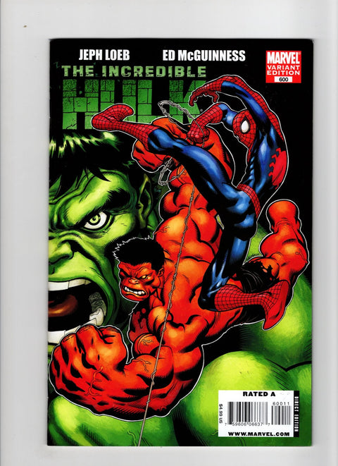 The Incredible Hulk, Vol. 1 #600 (Cvr B) (2009) Ed McGuinness Variant B Ed McGuinness Variant Buy & Sell Comics Online Comic Shop Toronto Canada