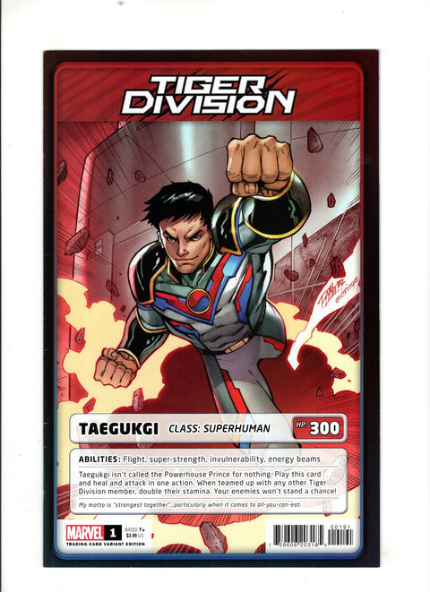 Tiger Division, Vol. 1 #1 (Cvr I) (2022) Ron Lim Trading Card Variant I Ron Lim Trading Card Variant Buy & Sell Comics Online Comic Shop Toronto Canada