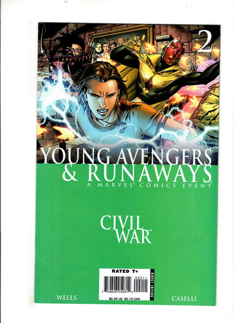 Civil War: Young Avengers & Runaways #2 (2006) Buy & Sell Comics Online Comic Shop Toronto Canada