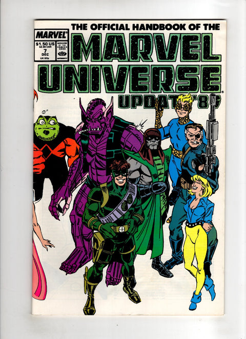 The Official Handbook of the Marvel Universe: Update '89 #7 (Cvr A) (1989) A Buy & Sell Comics Online Comic Shop Toronto Canada