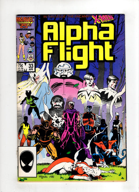 Alpha Flight, Vol. 1 #33 (1985) Buy & Sell Comics Online Comic Shop Toronto Canada