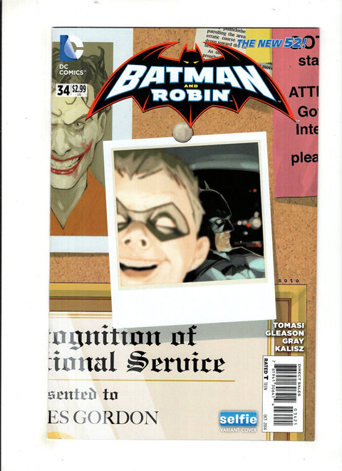 Batman and Robin, Vol. 2 #34 (Cvr B) (2014) DC SELFIE Variant B DC SELFIE Variant Buy & Sell Comics Online Comic Shop Toronto Canada