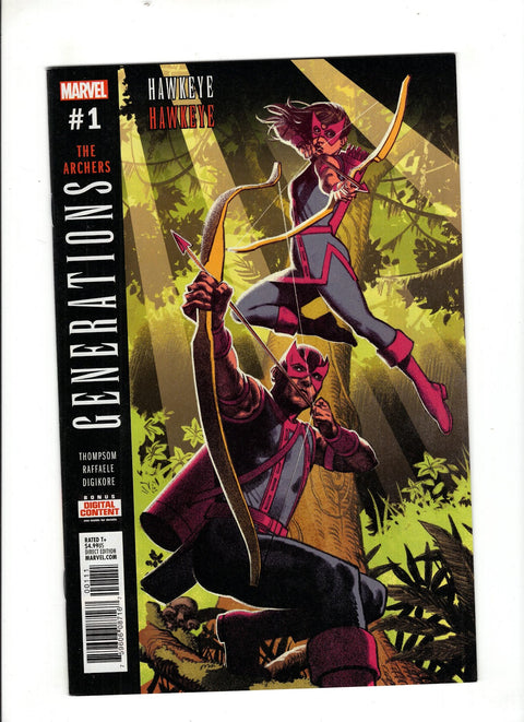 Generations: Hawkeye & Hawkeye #1 (Cvr A) (2017) Greg Smallwood A Greg Smallwood Buy & Sell Comics Online Comic Shop Toronto Canada