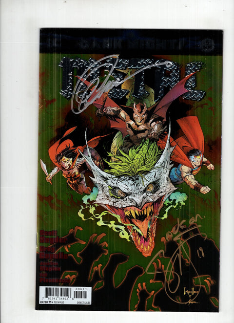 Dark Nights: Metal #6 (Cvr A) (2018) Signed A Signed Buy & Sell Comics Online Comic Shop Toronto Canada
