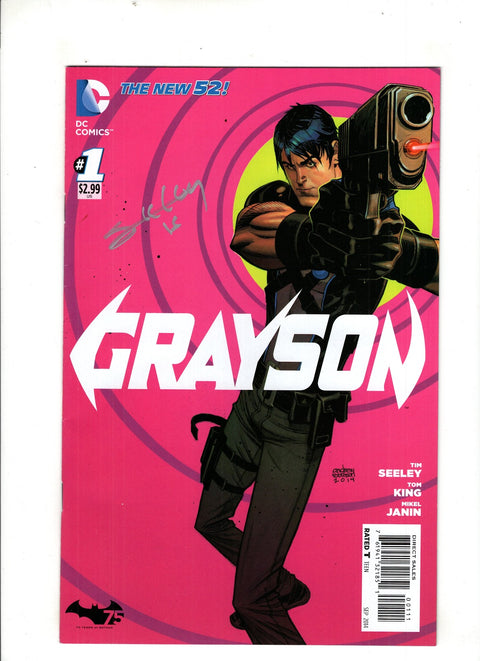Grayson #1 (Cvr A) (2014) Signed A Signed Buy & Sell Comics Online Comic Shop Toronto Canada