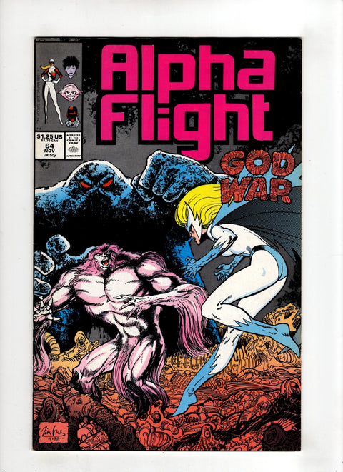 Alpha Flight, Vol. 1 #64 (1988) Buy & Sell Comics Online Comic Shop Toronto Canada