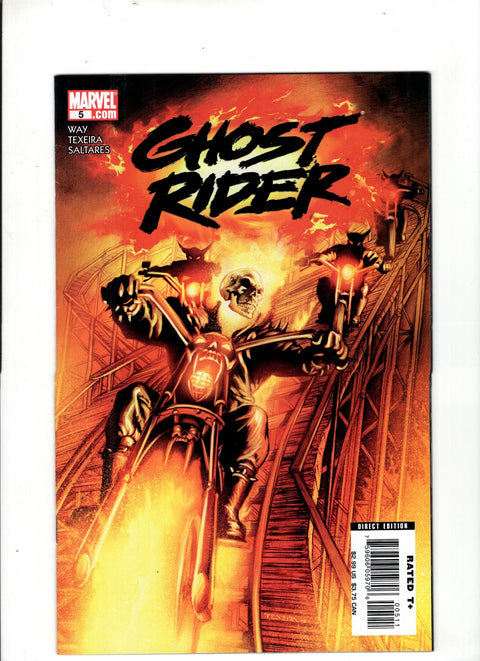 Ghost Rider, Vol. 5 #5 (Cvr A) (2006) Mark Texeira A Mark Texeira Buy & Sell Comics Online Comic Shop Toronto Canada