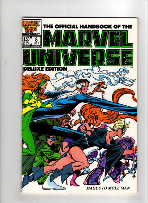 Official Handbook of the Marvel Universe: Deluxe Edition (Vol. 2) #8 (Cvr A) (1986) A Buy & Sell Comics Online Comic Shop Toronto Canada