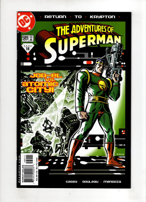 The Adventures of Superman, Vol. 1 #589 (Cvr A) (2001) A Buy & Sell Comics Online Comic Shop Toronto Canada