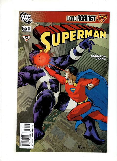 Superman, Vol. 1 #695 (Cvr A) (2009) A Buy & Sell Comics Online Comic Shop Toronto Canada