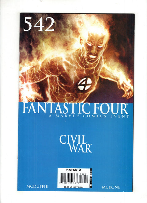 Fantastic Four, Vol. 3 #542 (Cvr A) (2007) A Buy & Sell Comics Online Comic Shop Toronto Canada